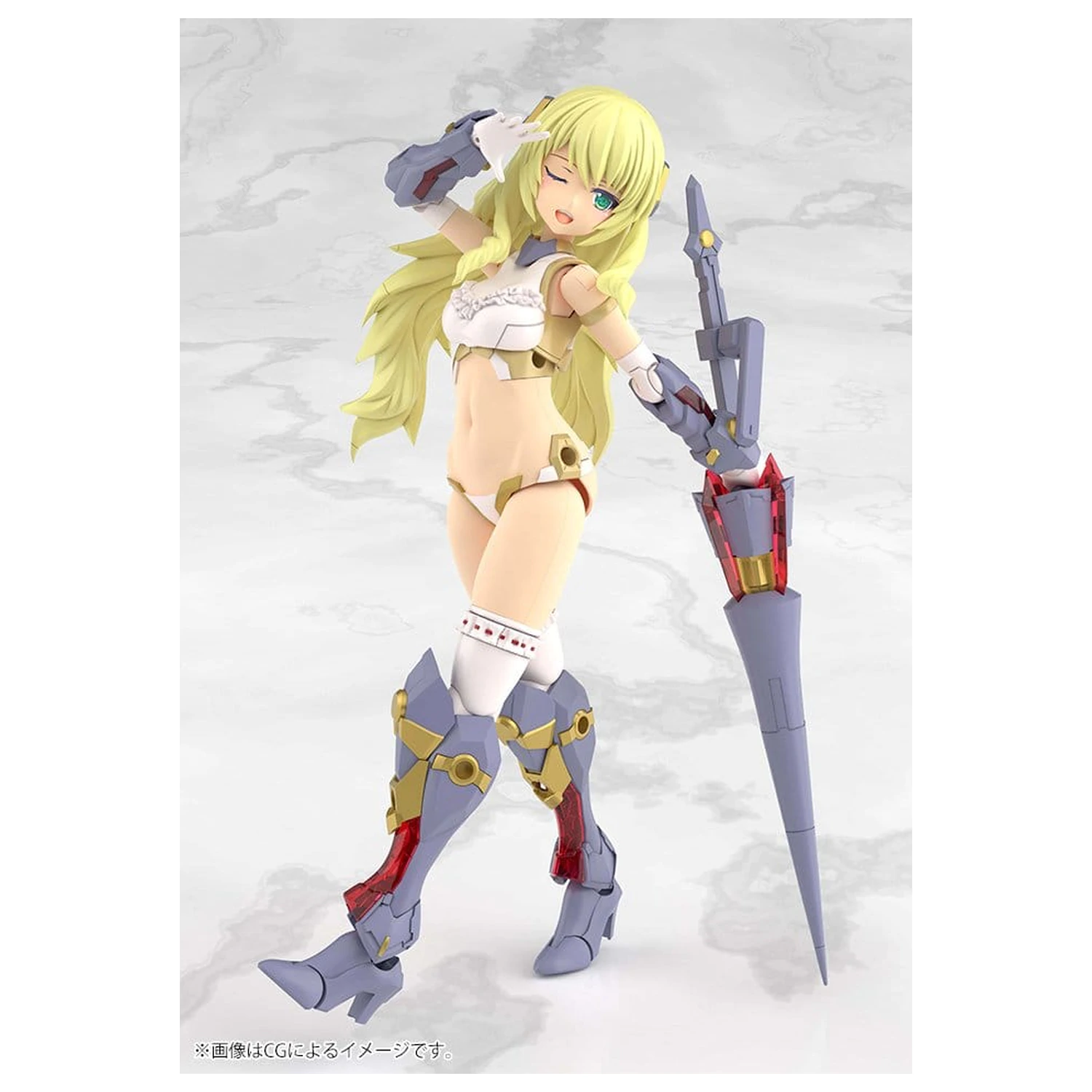 Frame Arms Girl Grande Scale Plastikmodell Bausatz 1/6 Durga I 25 cm Produktfoto