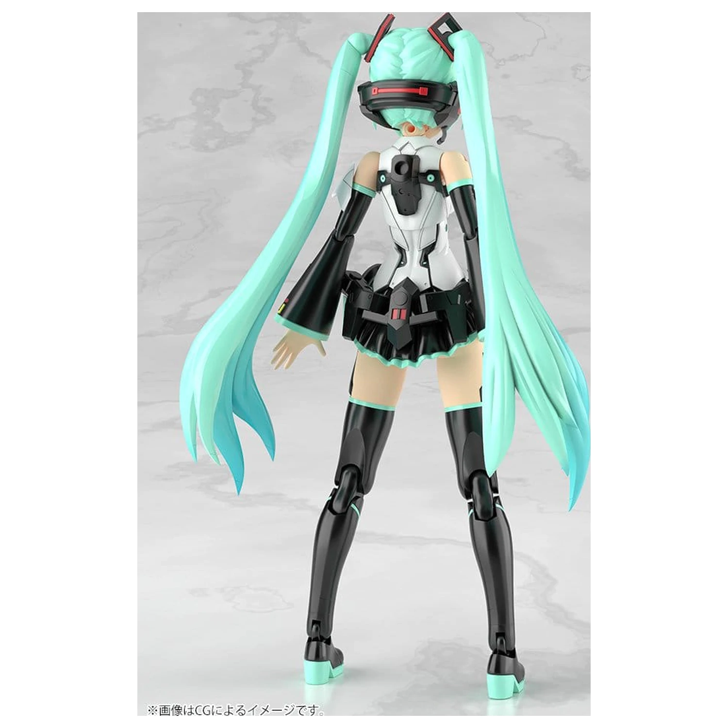 Frame Arms Girl Kunststoffmodell Bausatz Grande Scale Frame Music Girl Hatsune Miku 25 cm Produktfoto