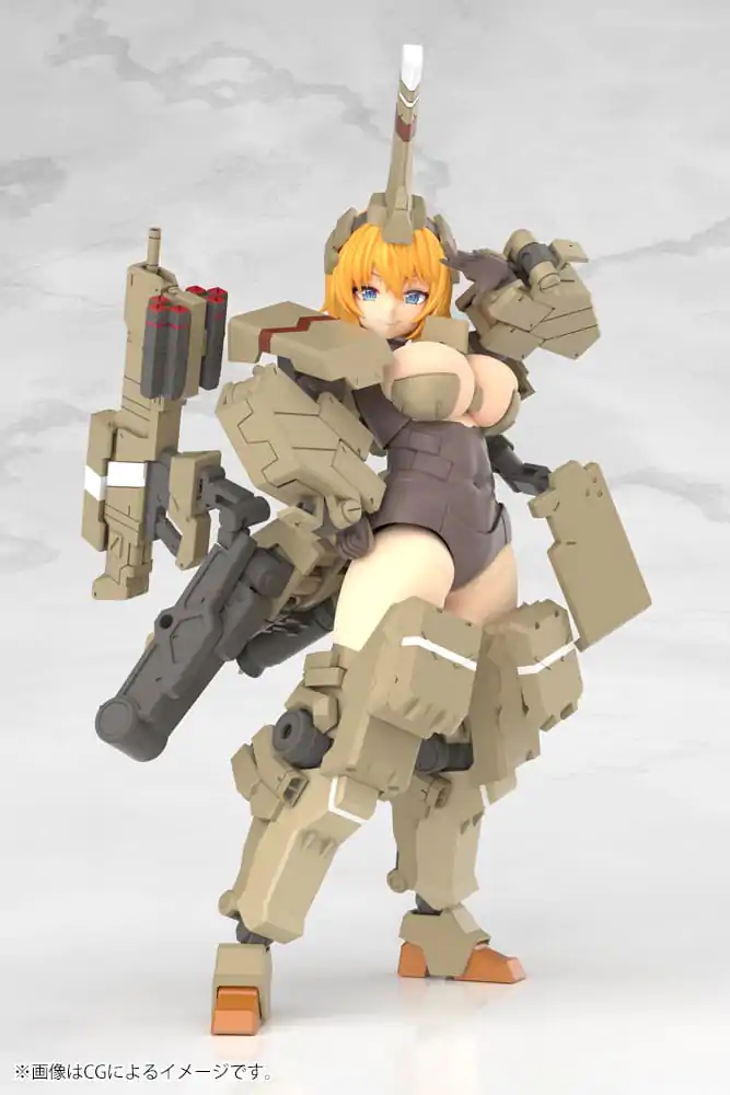 Frame Arms Girl PVC Kunststoff Modellbausatz Kagutsuchi-Kou 20 cm Produktfoto