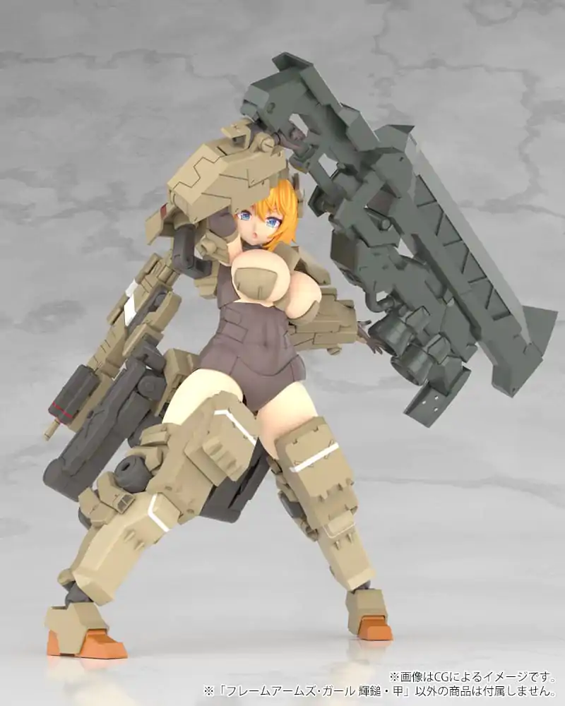 Frame Arms Girl PVC Kunststoff Modellbausatz Kagutsuchi-Kou 20 cm Produktfoto