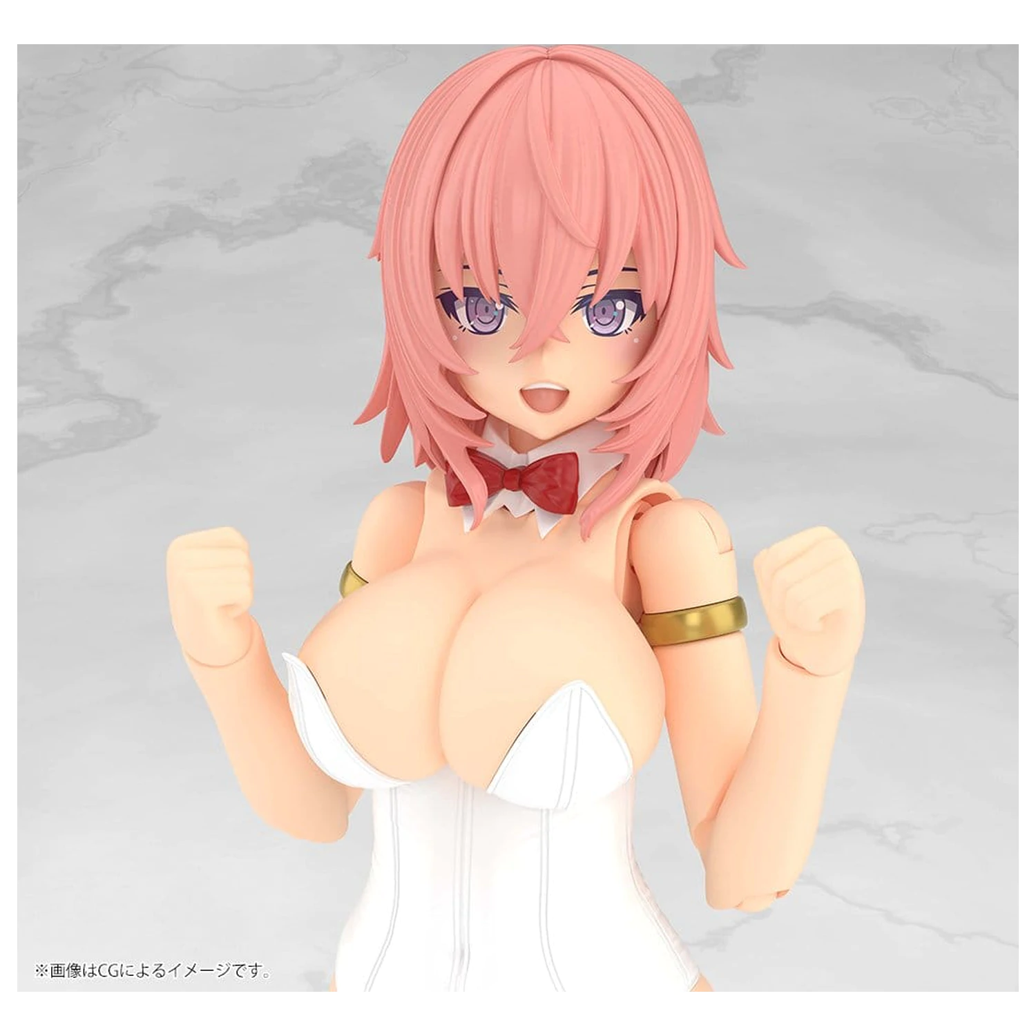 Frame Arms Girl Plastikmodellbau-Set Durga I Bunny Style White 18 cm Produktfoto
