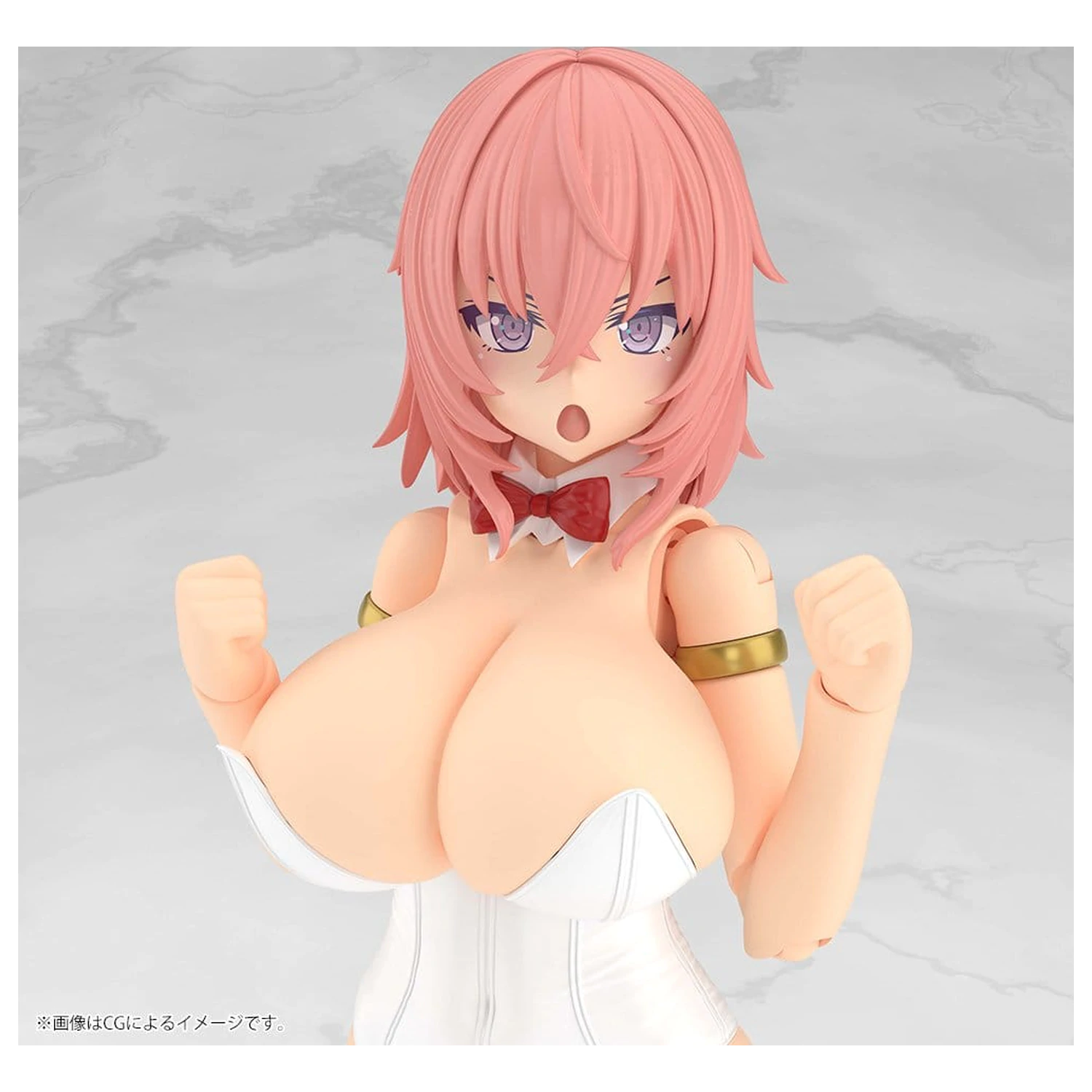 Frame Arms Girl Plastikmodellbau-Set Durga I Bunny Style White 18 cm Produktfoto