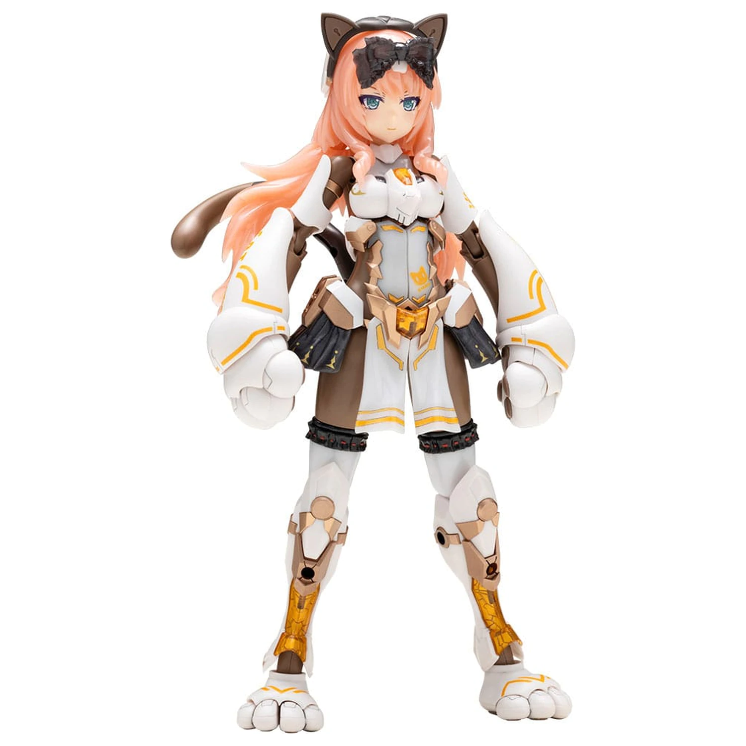 Frame Arms Girl Kunststoff Modellbausatz Durga I Cat Armor Ver. Calico 16 cm Produktfoto