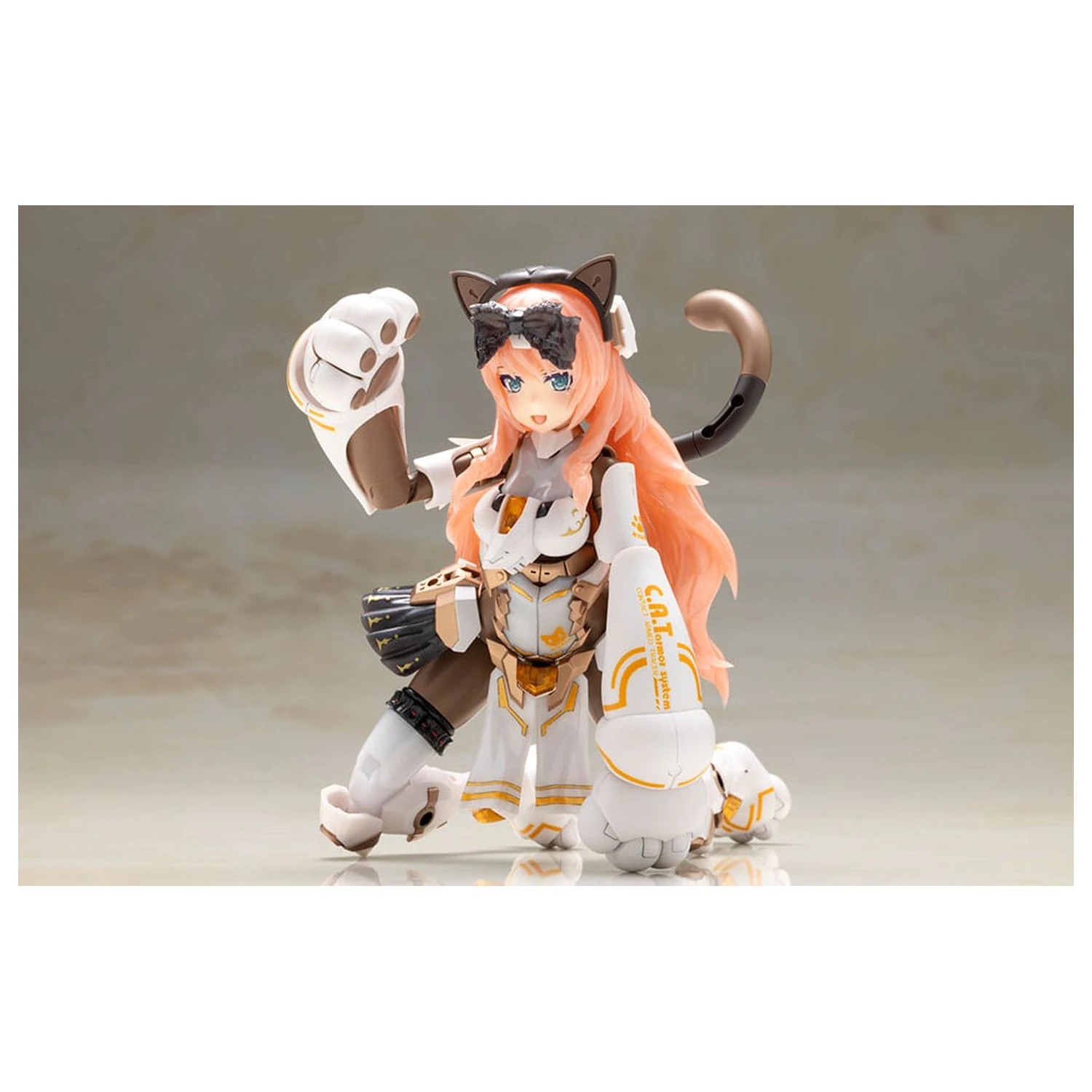 Frame Arms Girl Kunststoff Modellbausatz Durga I Cat Armor Ver. Calico 16 cm Produktfoto