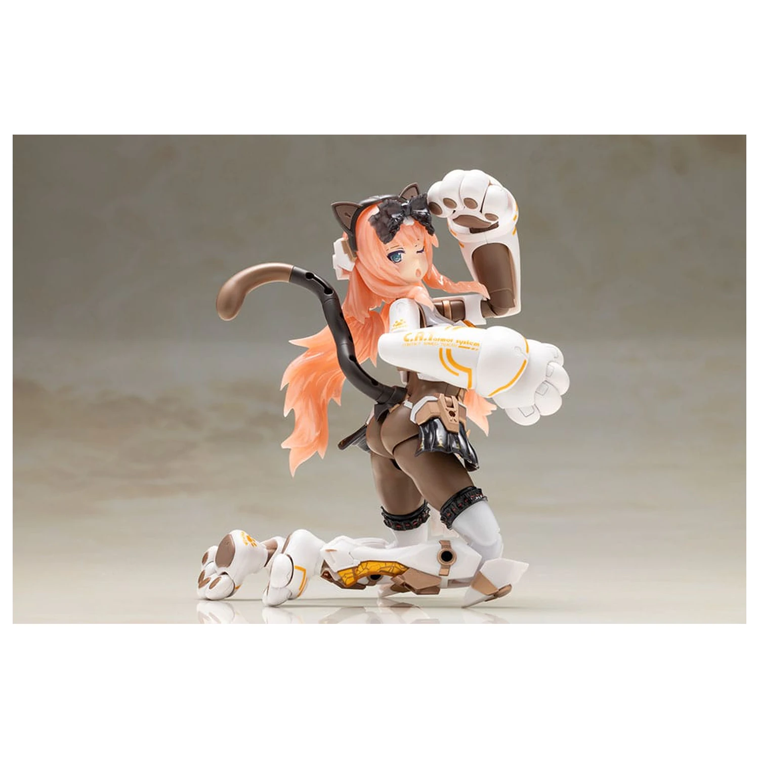 Frame Arms Girl Kunststoff Modellbausatz Durga I Cat Armor Ver. Calico 16 cm Produktfoto