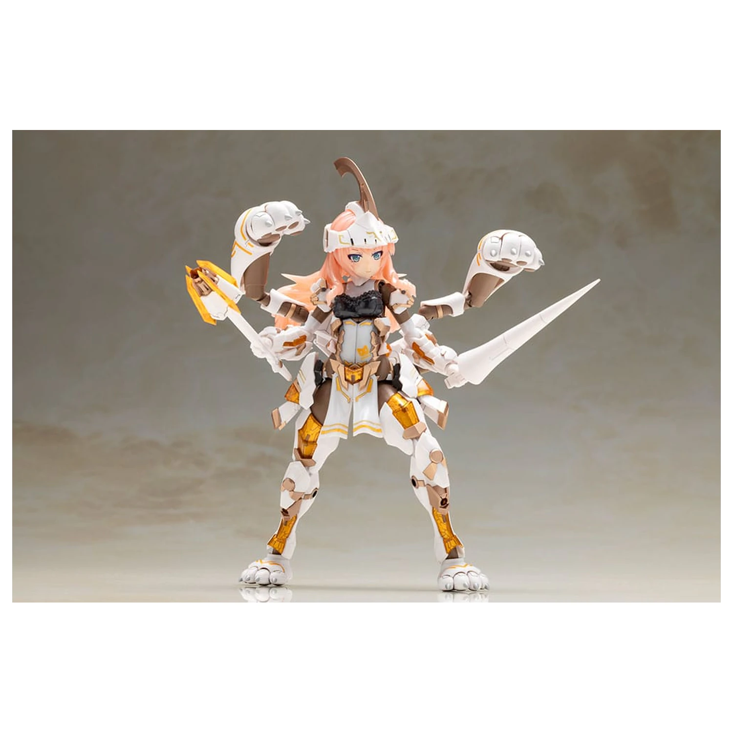 Frame Arms Girl Kunststoff Modellbausatz Durga I Cat Armor Ver. Calico 16 cm Produktfoto