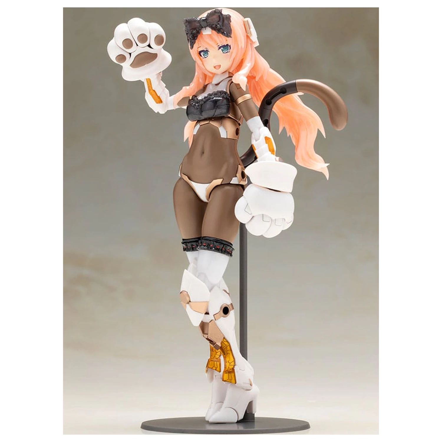 Frame Arms Girl Kunststoff Modellbausatz Durga I Cat Armor Ver. Calico 16 cm Produktfoto