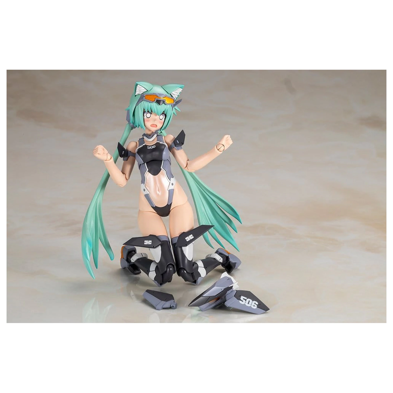 Frame Arms Girl Plastik Modell Bausatz Stylet Swimsuit Low Visibility Ver. 16 cm Produktfoto