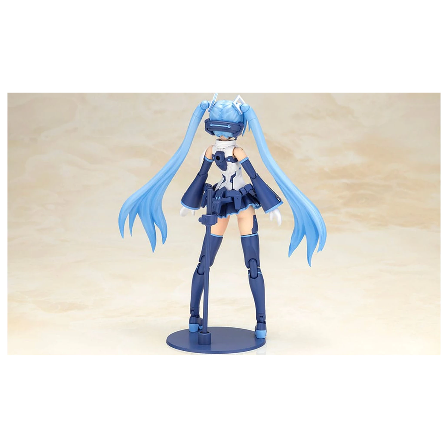 Frame Arms Girl x Hatsune Miku Plastik Modell Bausatz Frame Music Girl Snow Miku Another Color Ver. 15 cm Produktfoto