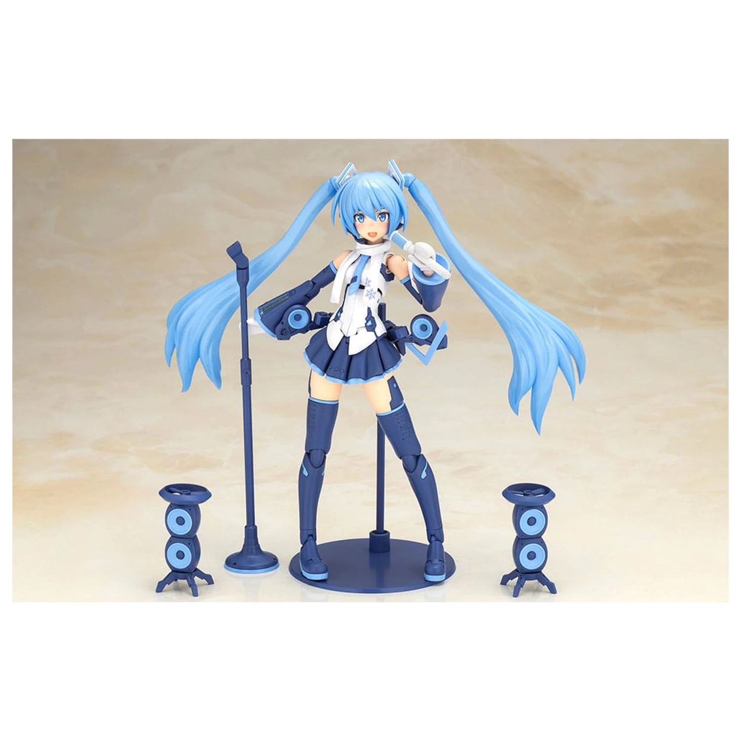 Frame Arms Girl x Hatsune Miku Plastik Modell Bausatz Frame Music Girl Snow Miku Another Color Ver. 15 cm Produktfoto