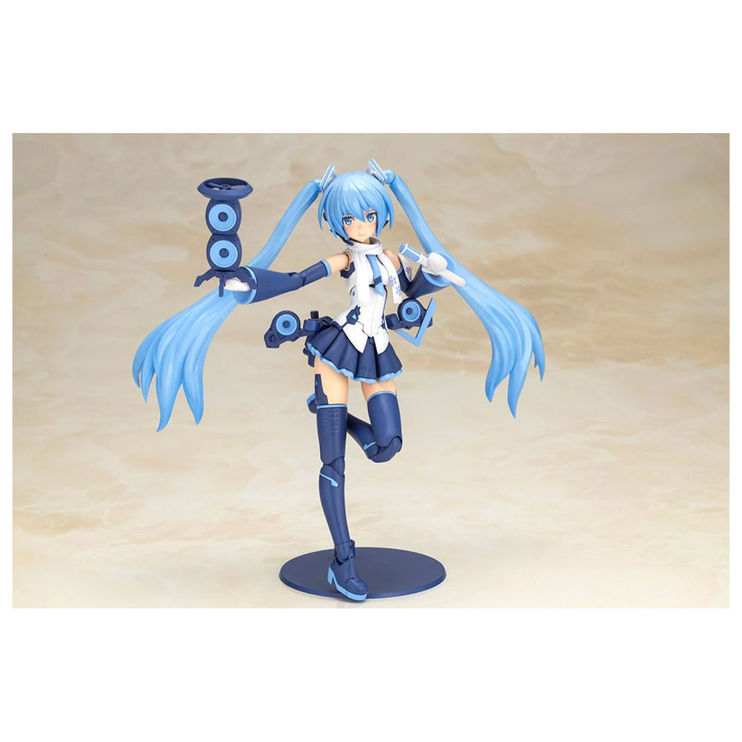 Frame Arms Girl x Hatsune Miku Plastik Modell Bausatz Frame Music Girl Snow Miku Another Color Ver. 15 cm Produktfoto