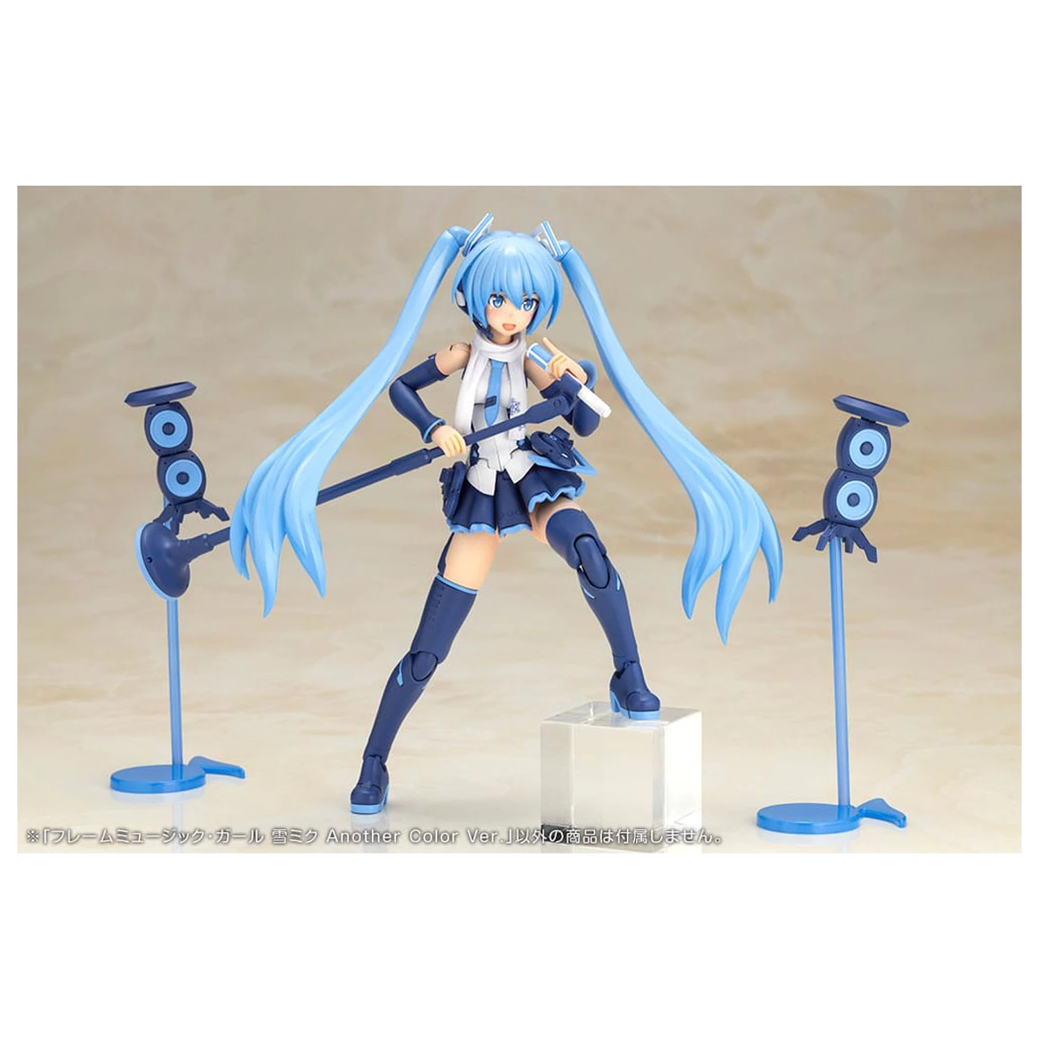 Frame Arms Girl x Hatsune Miku Plastik Modell Bausatz Frame Music Girl Snow Miku Another Color Ver. 15 cm Produktfoto