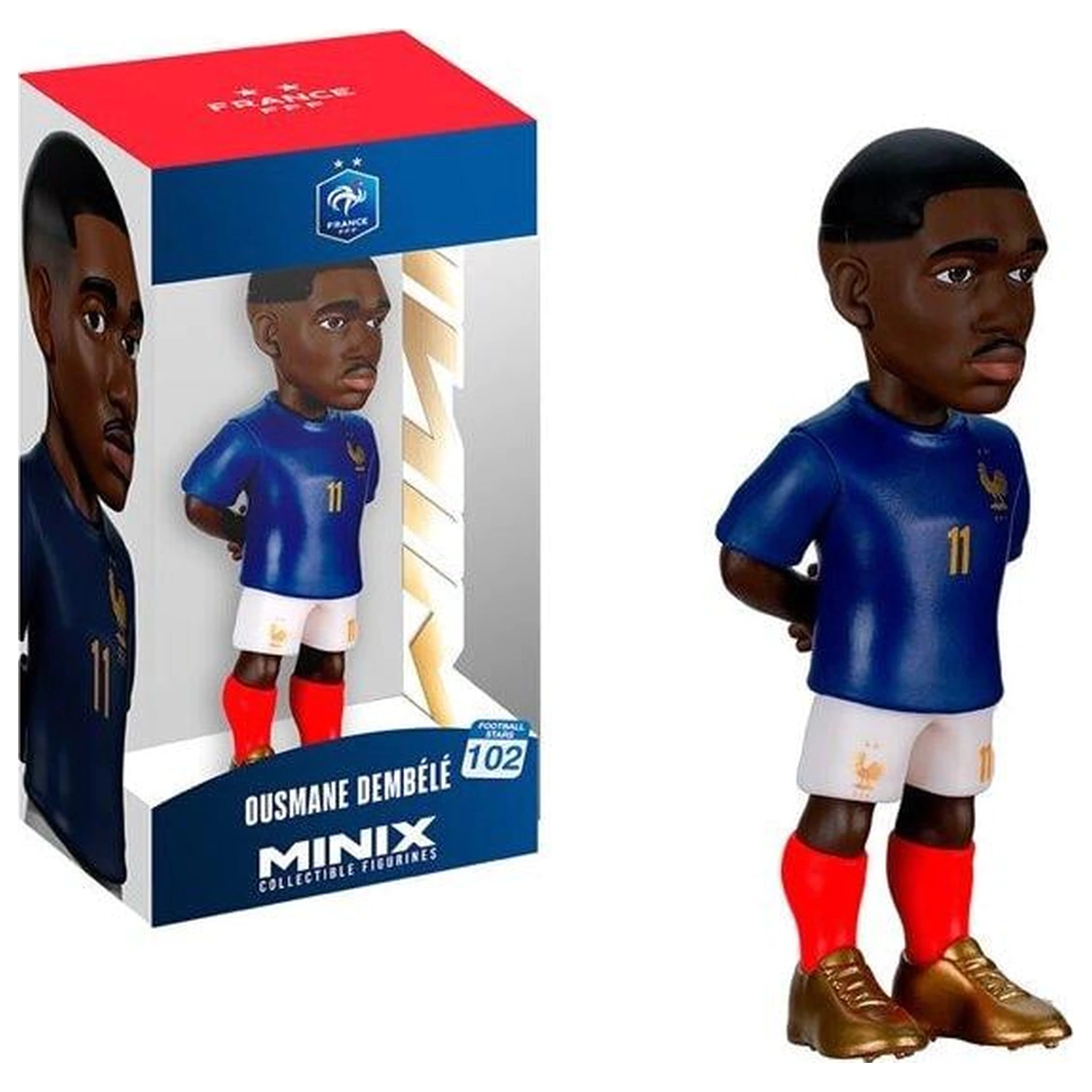 FRANCE Dembélé Figur Minix World Cup 12cm Produktfoto