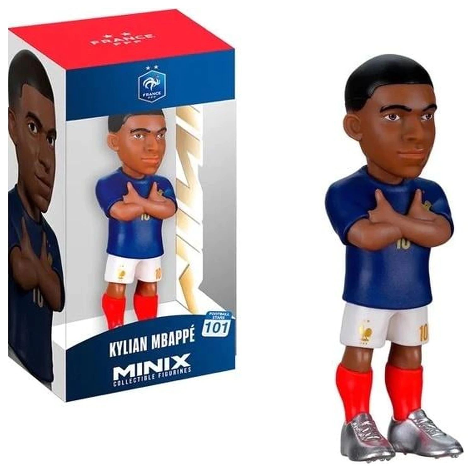 France Mbappé Figur Minix World Cup 12cm Produktfoto
