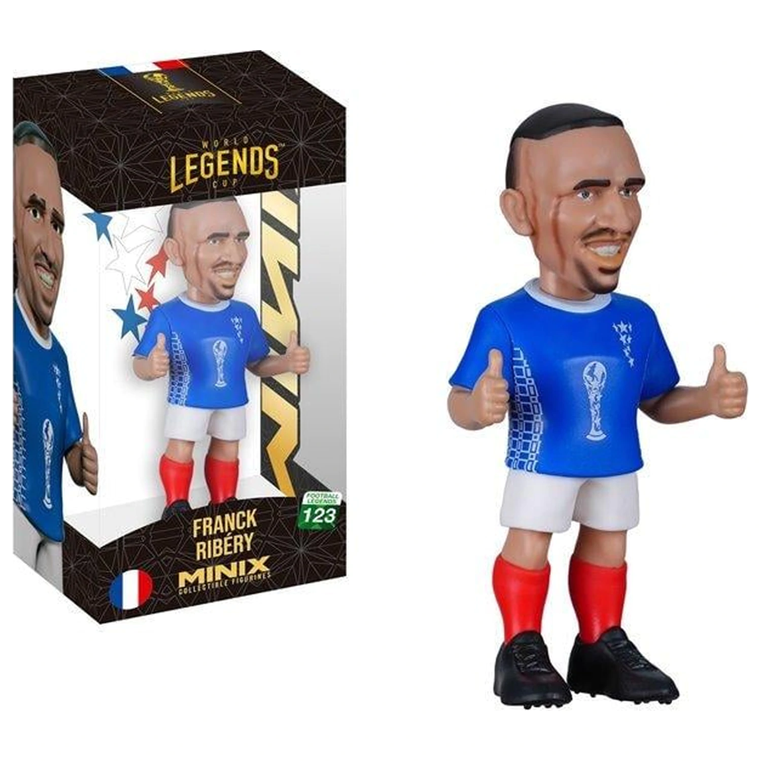 France Ribéry Figur Minix World Legends Cup 12 cm Produktfoto
