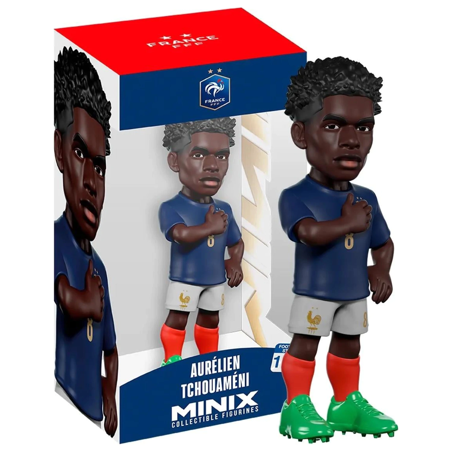 FRANCE Tchouaméni Figur Minix World Cup 12cm Produktfoto