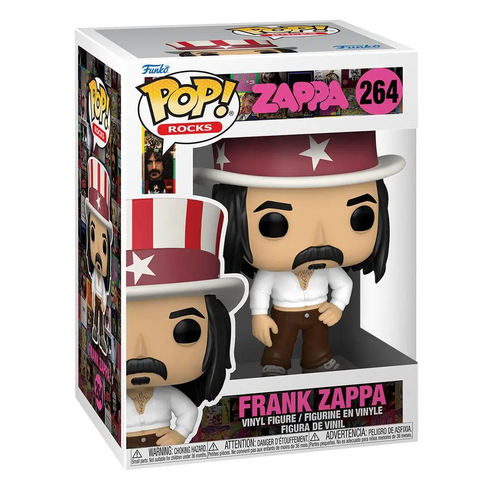 Frank Zappa POP! Rocks Vinyl Figur 9 cm Produktfoto