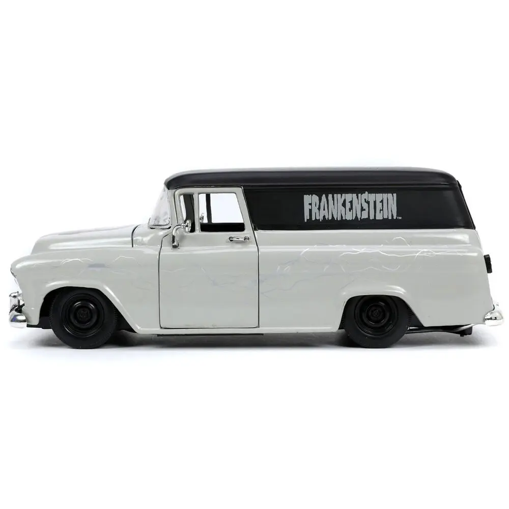 Frankenstein Chevy Suburban Delivery 1957 car + Figur set Produktfoto