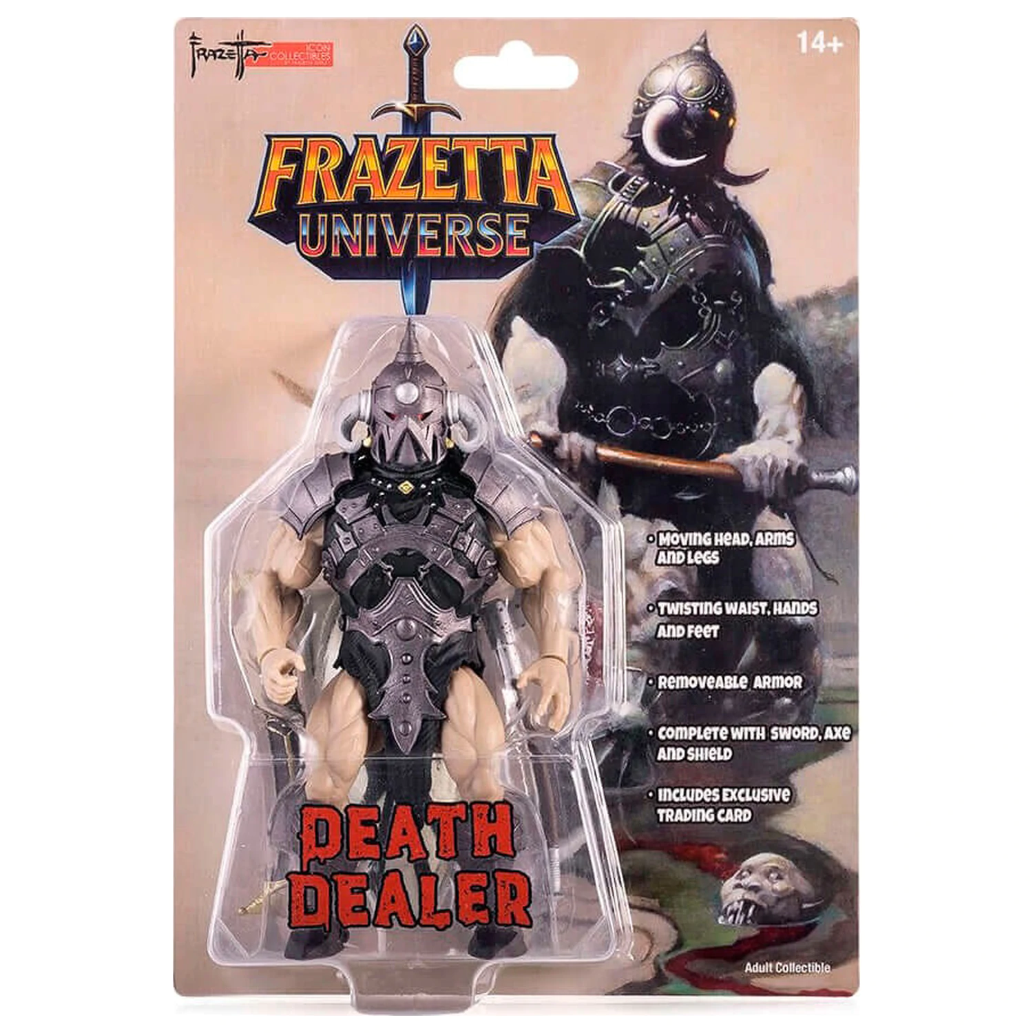 Frazetta Icon Death Dealer Figur 14 cm Produktfoto