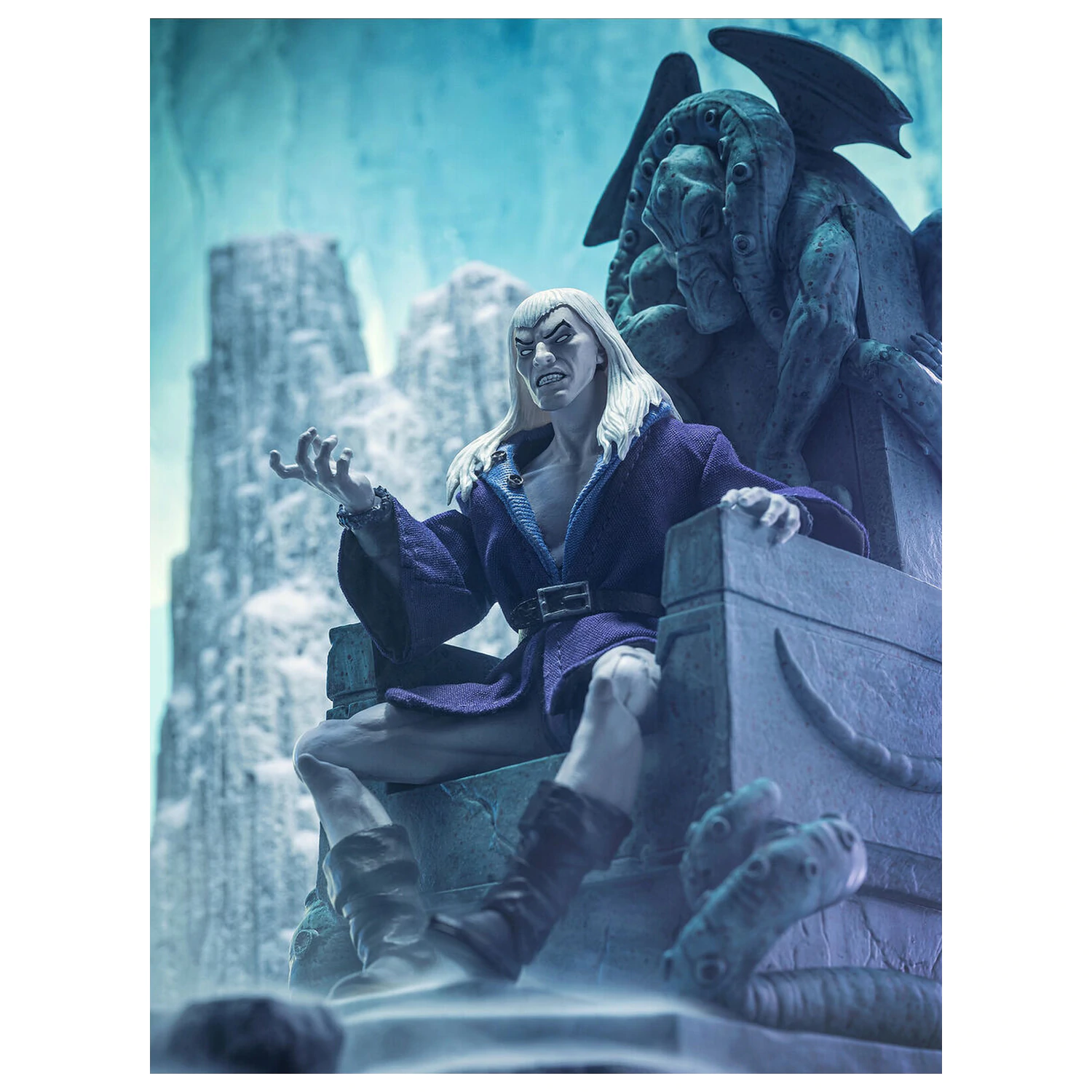 Frazetta Icon Nekorn Elite Fire & Ice Figur 18cm Produktfoto