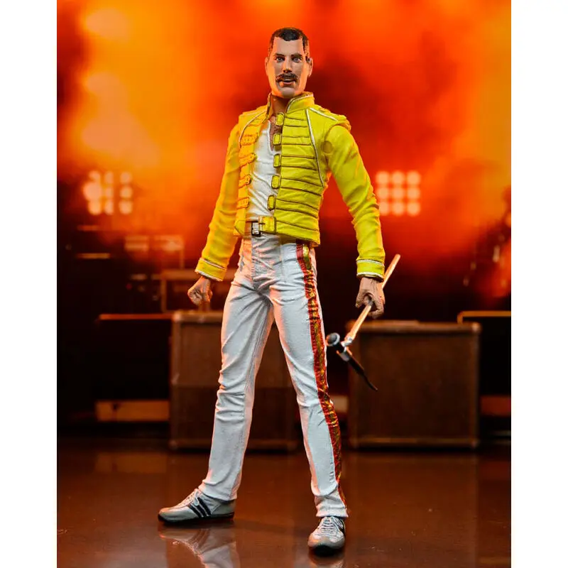 Freddie Mercury Actionfigur Freddie Mercury (Yellow Jacket) 18 cm Produktfoto