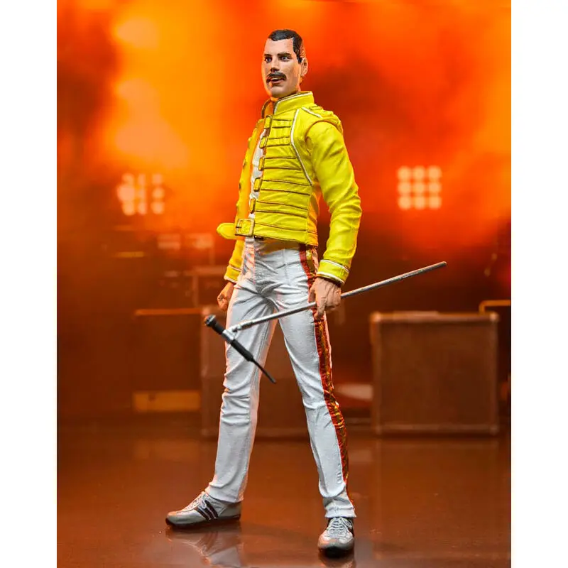 Freddie Mercury Actionfigur Freddie Mercury (Yellow Jacket) 18 cm Produktfoto