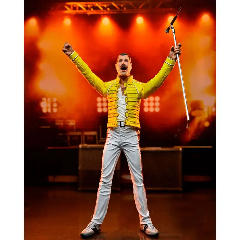 Freddie Mercury Actionfigur Freddie Mercury (Yellow Jacket) 18 cm Produktfoto