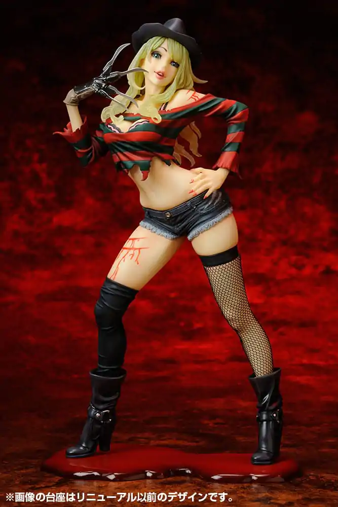 Freddy vs. Jason Bishoujo PVC Statue 1/7 Freddy Krueger 2nd Edition 18 cm termékfotó