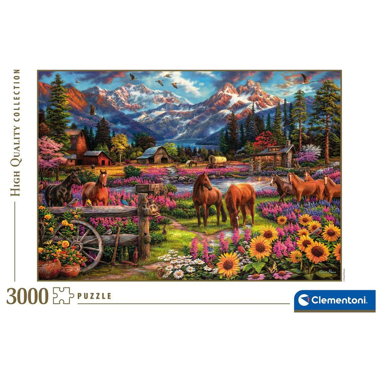 Free To Roam Puzzle 3000 Teile Produktfoto