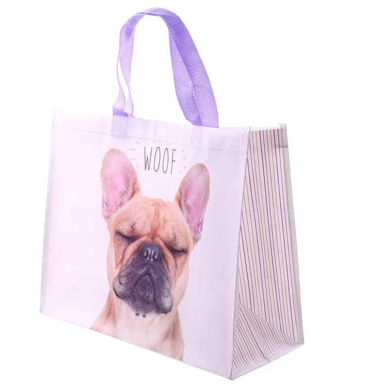 French Bulldog Einkaufstasche Produktfoto