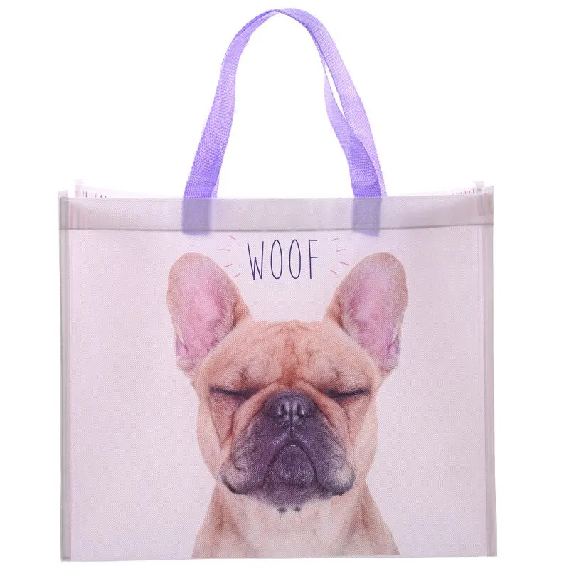 French Bulldog Einkaufstasche Produktfoto