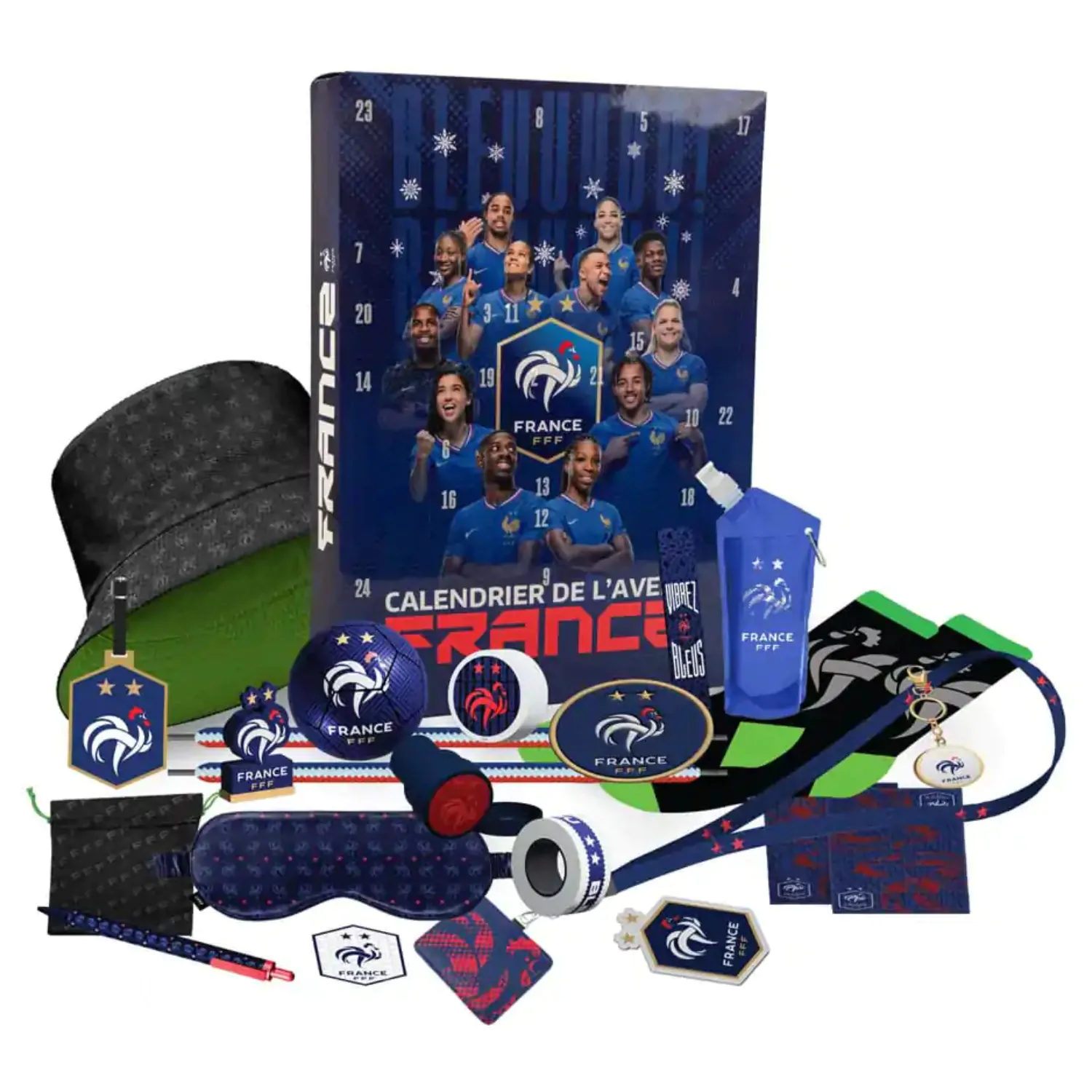 Französischer Fußballverband Adventskalender 2025 Produktfoto