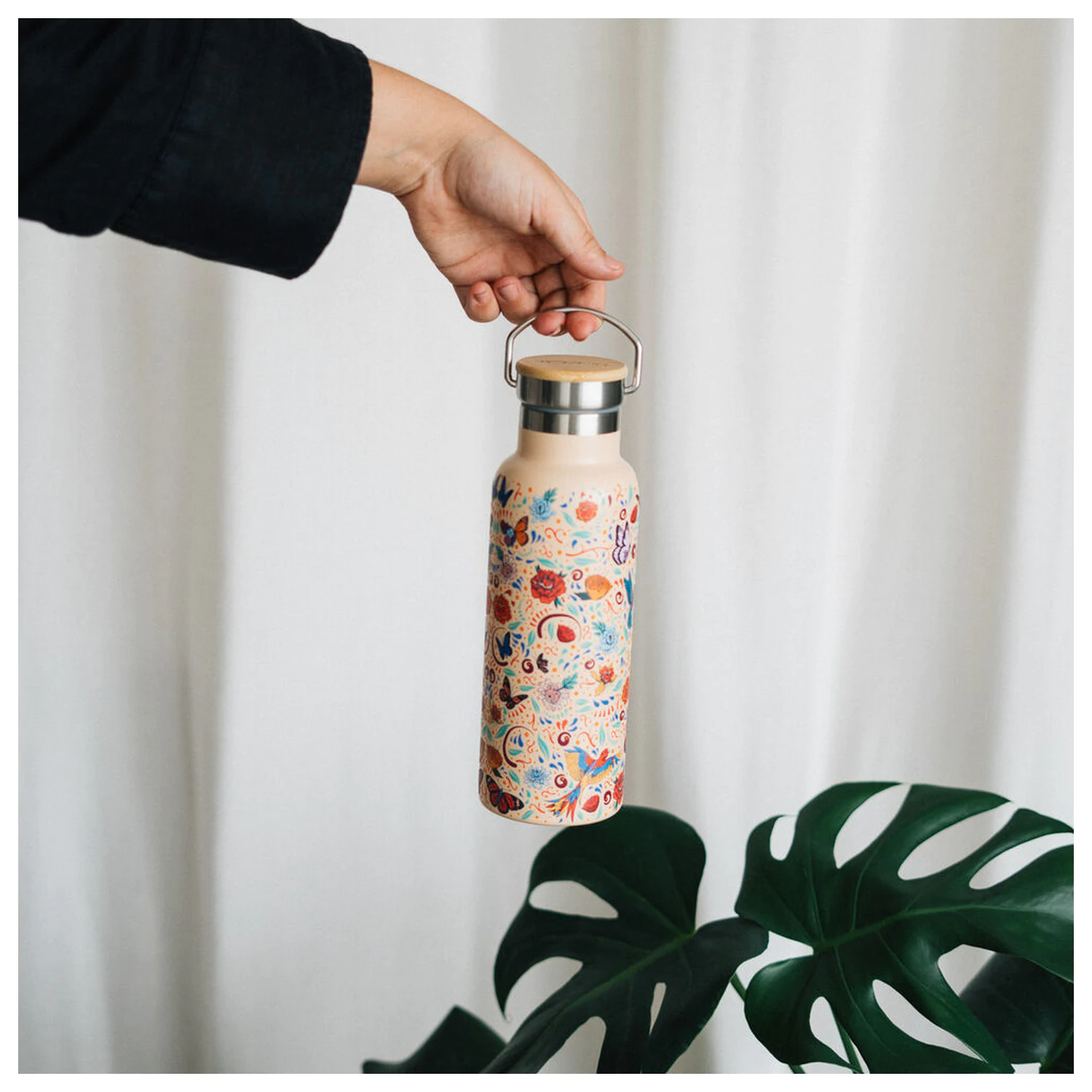 Frida Kahlo Long Live Life Edelstahlflasche 500ml Produktfoto