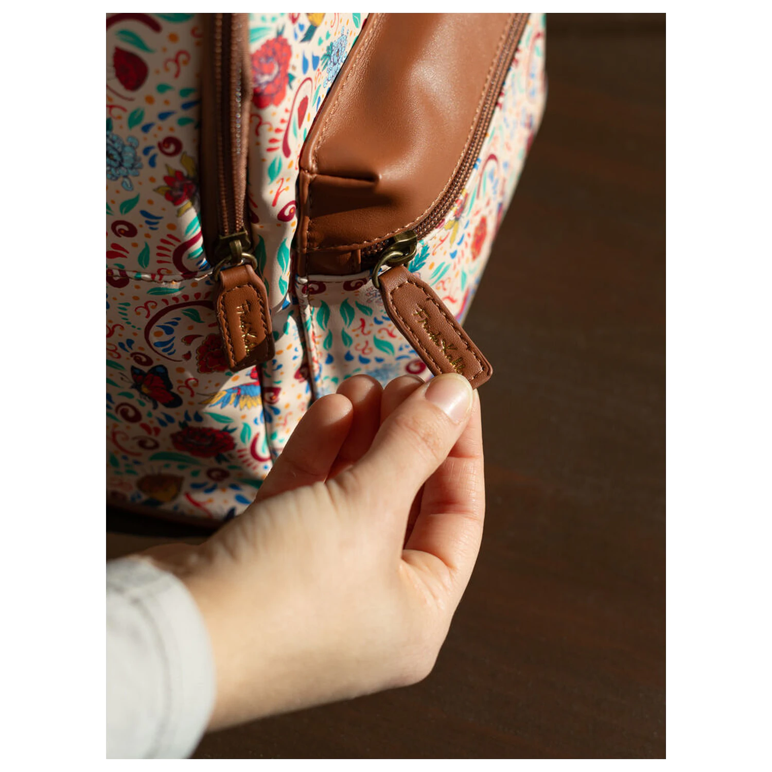 Frida Kahlo Long Live Life Rucksack 27cm Produktfoto