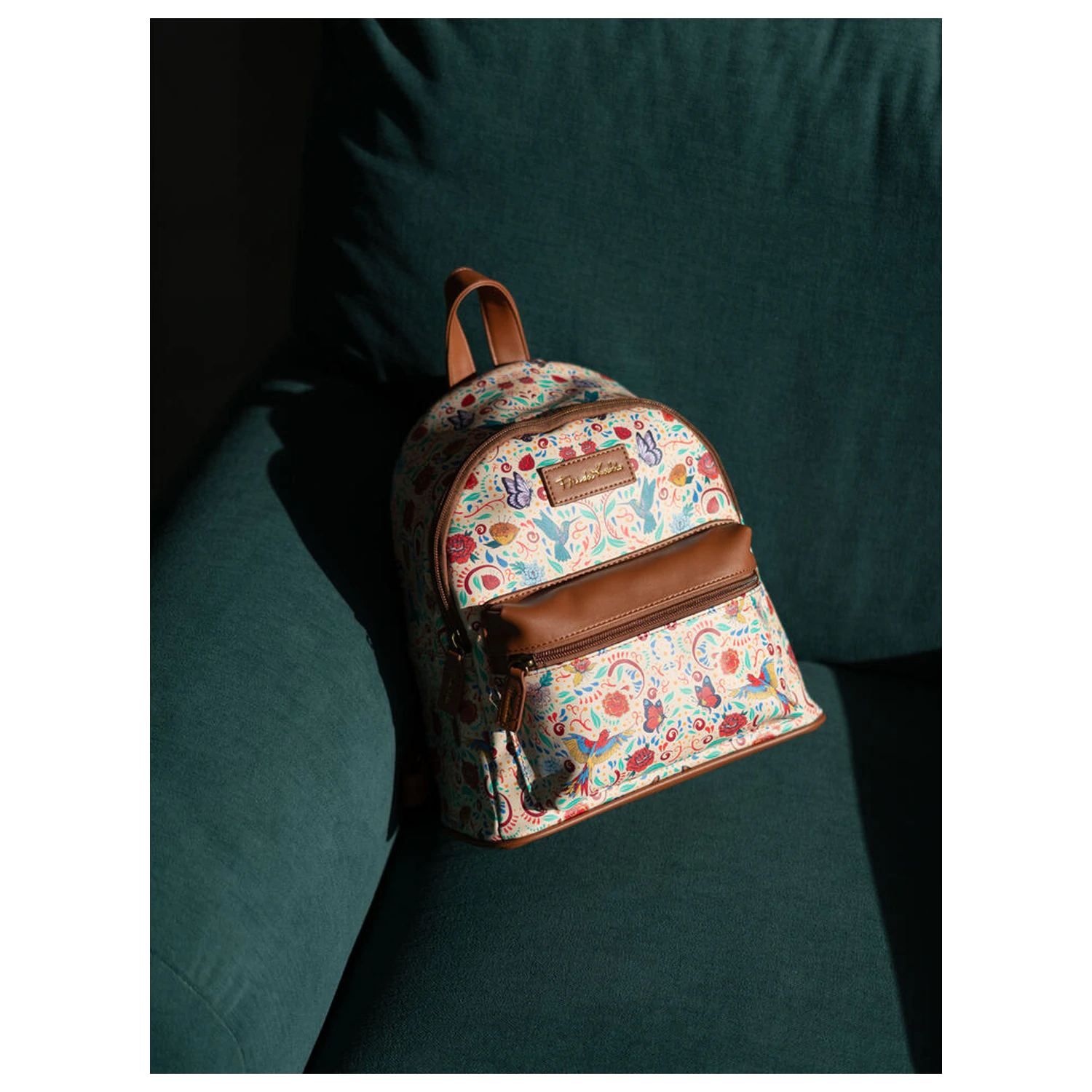 Frida Kahlo Long Live Life Rucksack 27cm Produktfoto