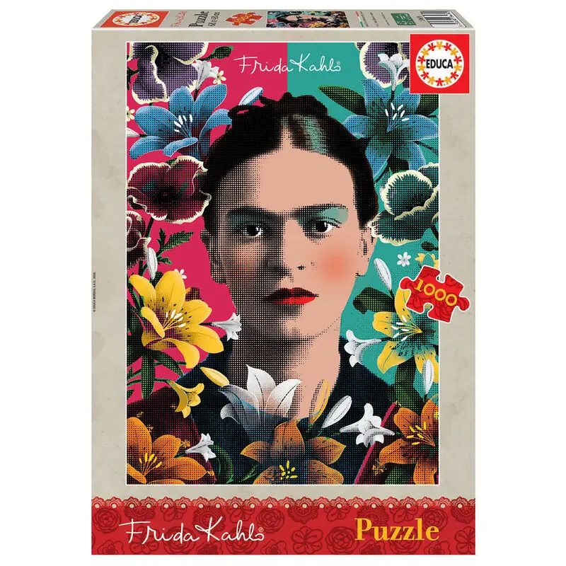 Frida Kahlo Puzzle 1000St Produktfoto