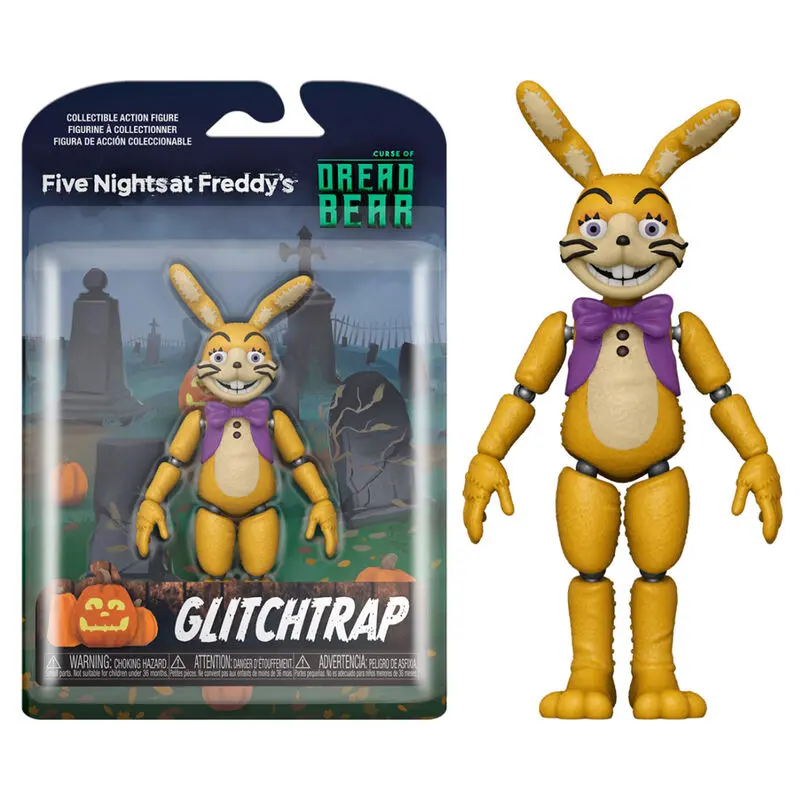 Five Nights at Freddy's Dreadbear Actionfigur Glitchtrap 13 cm termékfotó