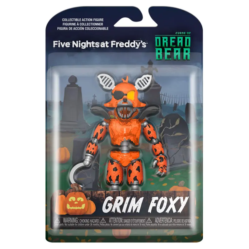 Five Nights at Freddy's Dreadbear Actionfigur Grim Foxy 13 cm termékfotó