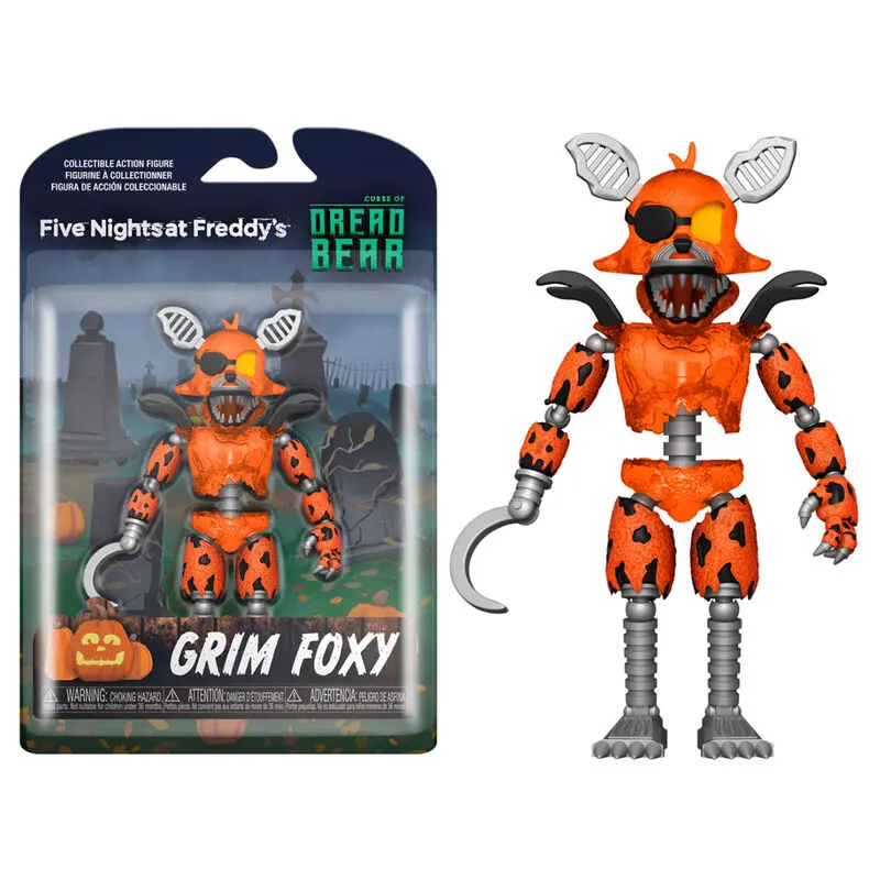 Five Nights at Freddy's Dreadbear Actionfigur Grim Foxy 13 cm termékfotó