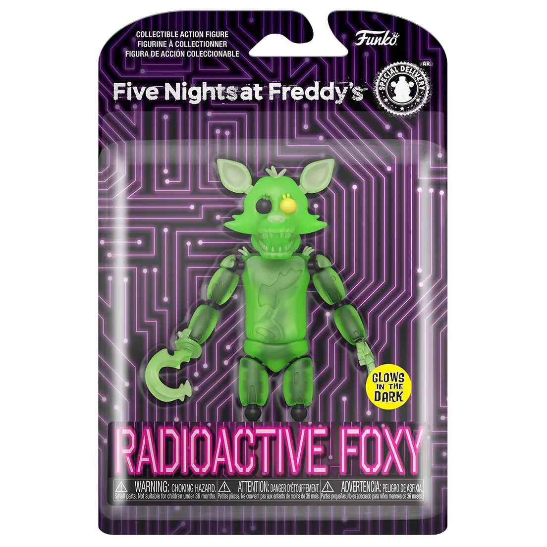 Five Nights at Freddy's Action Figur Radioactive Foxy (GW) 13 cm termékfotó