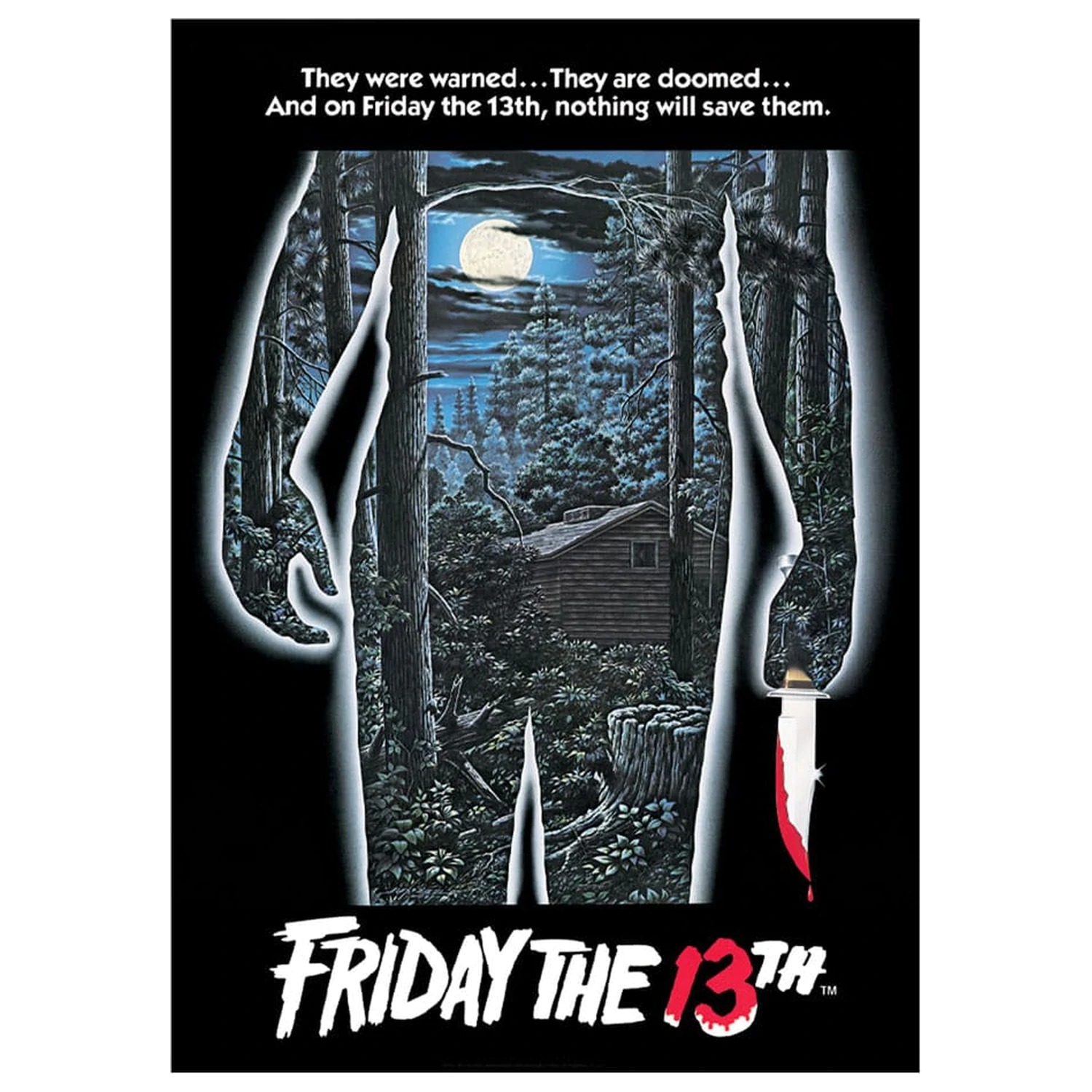 Friday the 13th Art Print Limitierte Edition 30 x 42 cm Produktfoto
