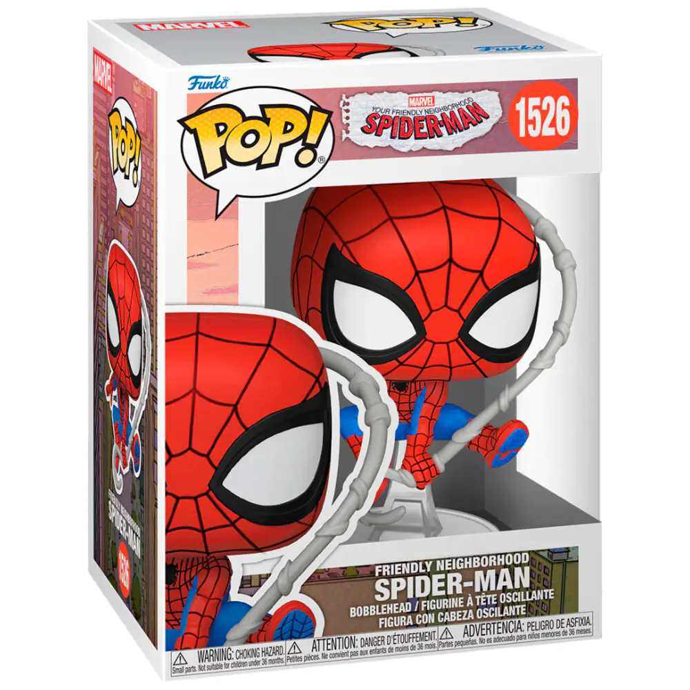Friendly Neighborhood Spider-Man Funko POP! Vinyl Figur Spider-Man (Final Suit) 9 cm Produktfoto