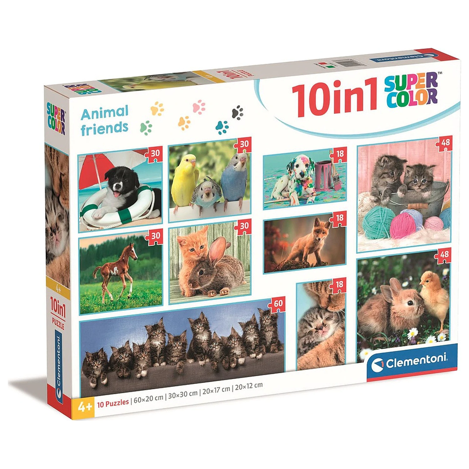 Friends 10-in-1 Puzzle Clementoni Produktfoto