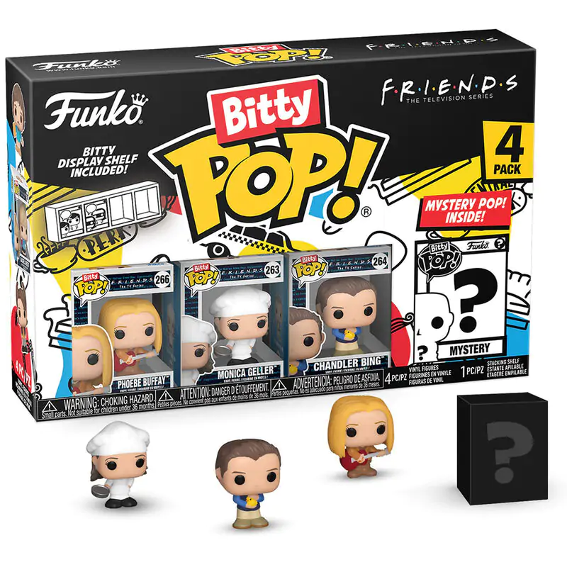 Friends POP! Vinyl Figuren 4er-Pack Phoebe termékfotó