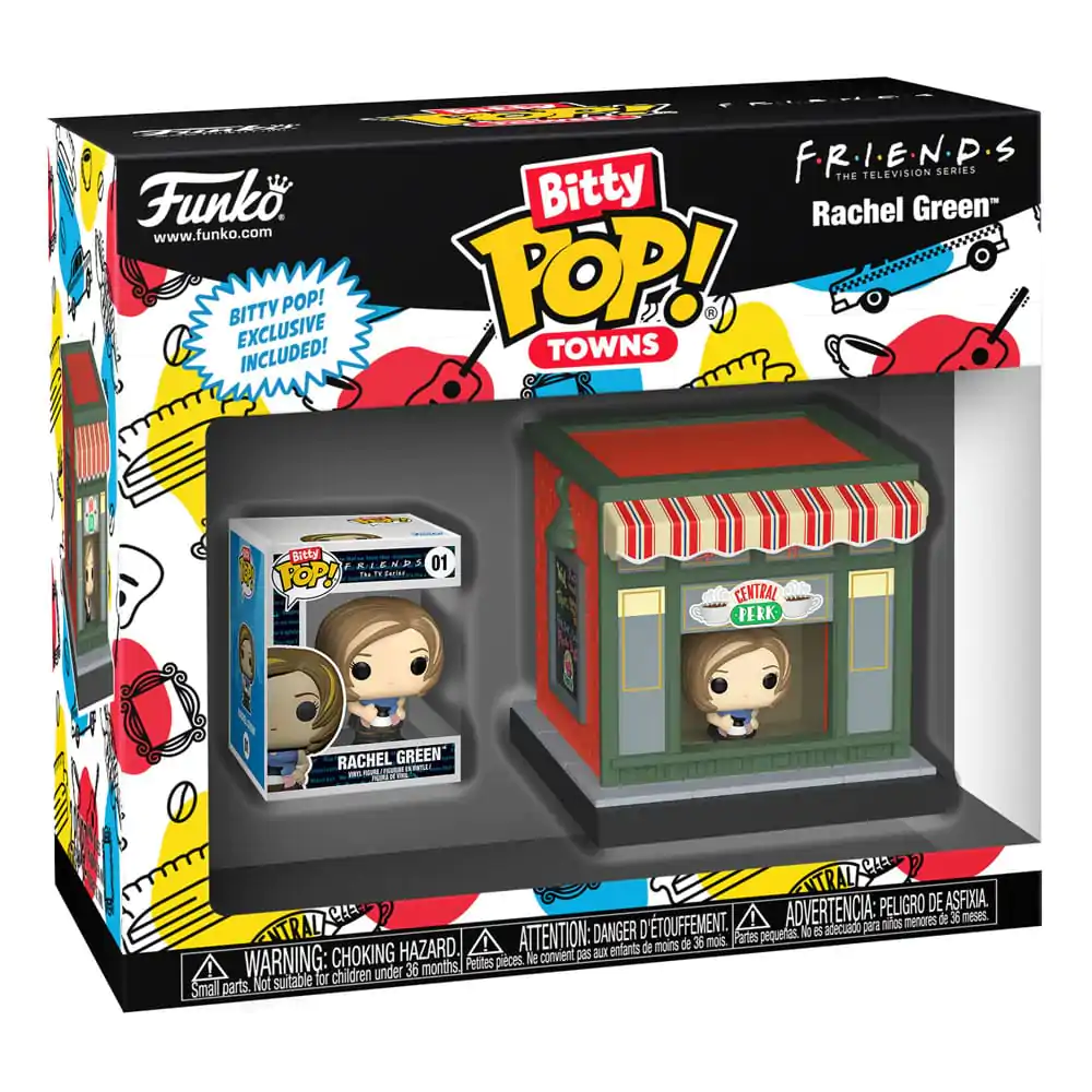 Friends Bitty Funko POP! Town Vinyl Figur Rachel at Central Perks 2,5 cm termékfotó