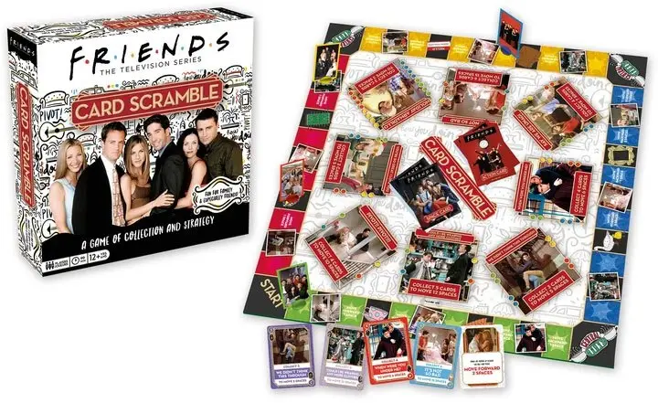Friends Brettspiel Card Scramble *Englische Version* Produktfoto