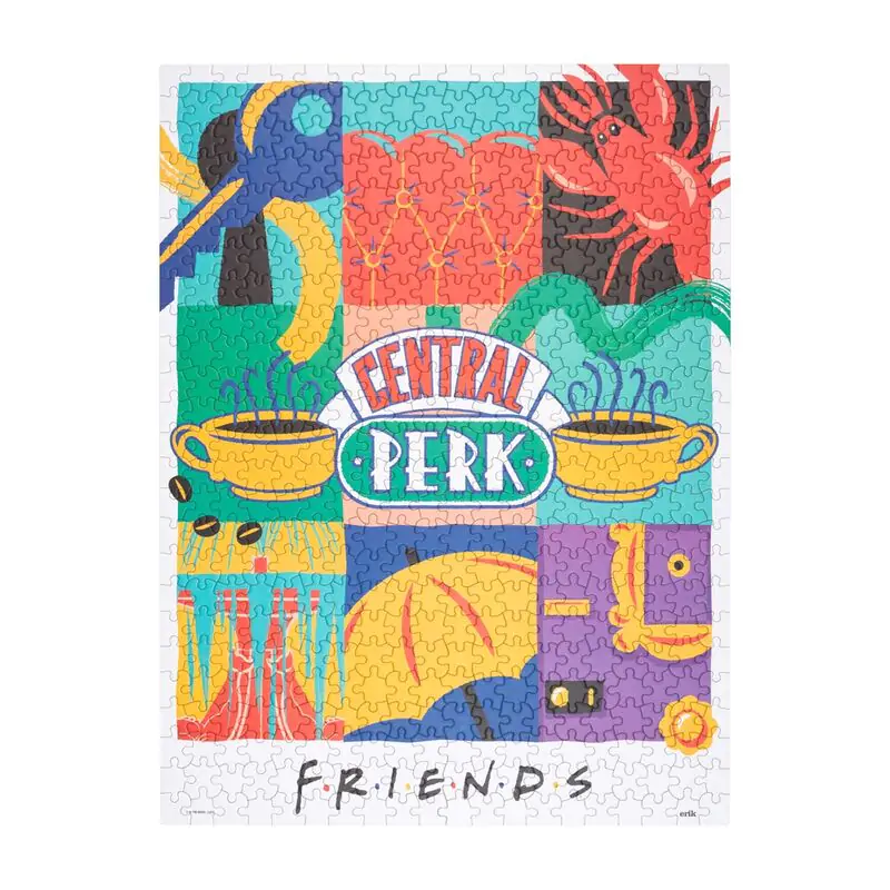 Friends Central Perk Puzzle 500St Produktfoto