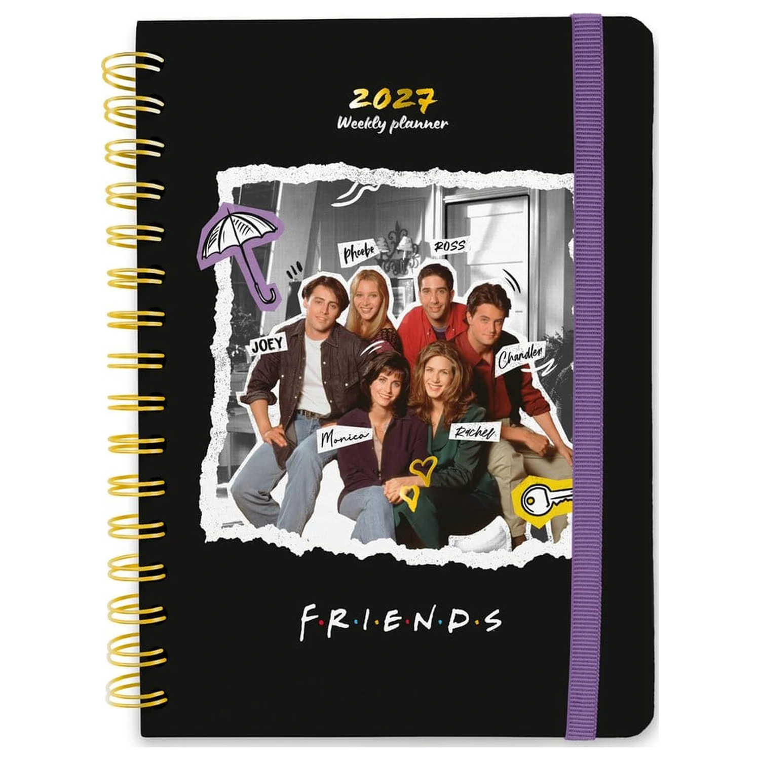 Friends Jahresplaner 2027 A5 Produktfoto