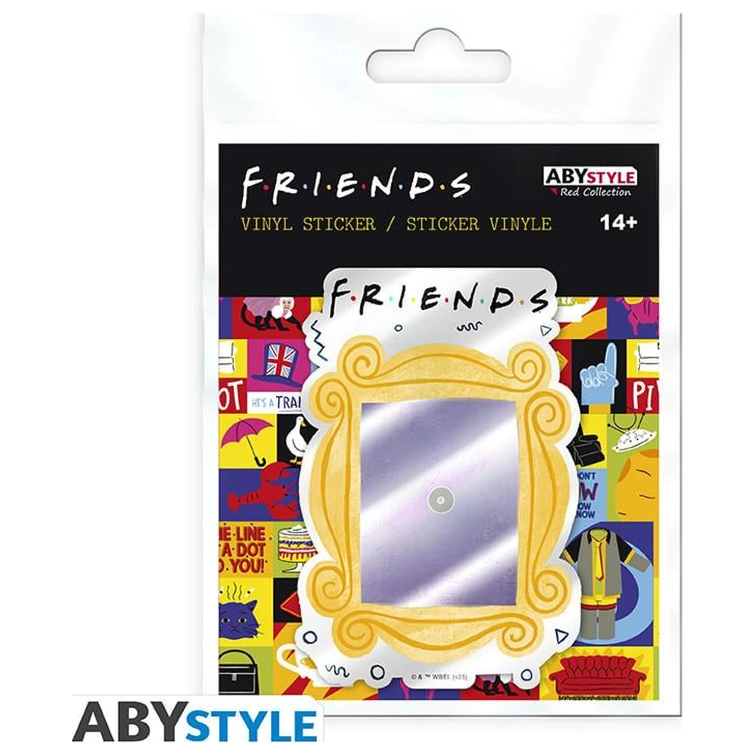 Friends Spiegel-Sticker Produktfoto