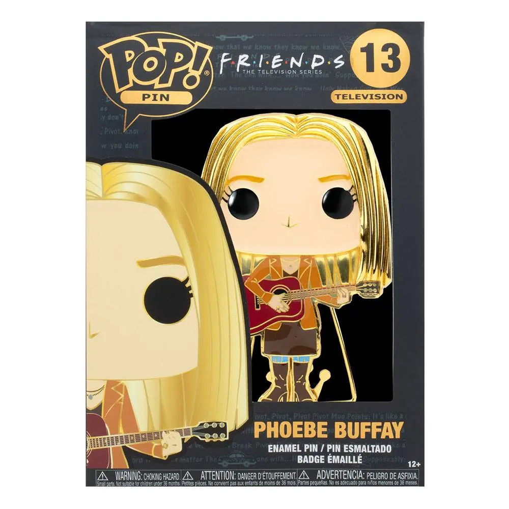 Friends POP! Pin Ansteck-Pin Phoebe Guitar 10 cm Produktfoto